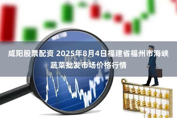 咸阳股票配资 2025年8月4日福建省福州市海峡蔬菜批发市场价格行情